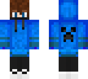 blue hooded creeper boy
