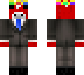 cow, techno inspired, in suit