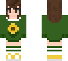 fixing sunflower sweater