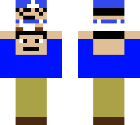 guy carrying beeg smg4