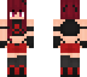 oc girl 'red' / (dont repload)