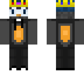 penguin with crown