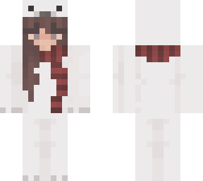 polarbear skin girl!?