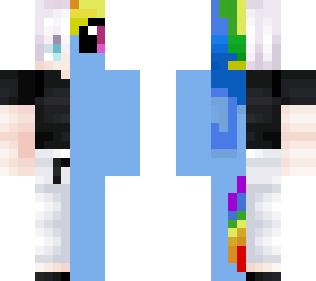 rainbow dash x gojo