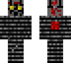 robot with gas mask