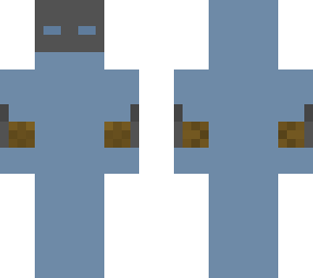 the masked blue one