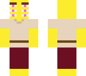 yellow org 6 eyed