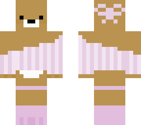 bear with baggy sweater (and stockings)