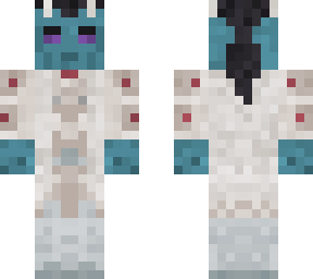 blue martian scientist