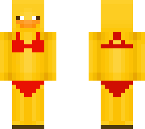duck in a bikini derpy