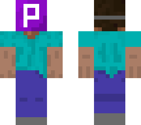 p mask (purple)