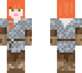 redhead in chainmail