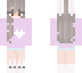 bunny girl in pink