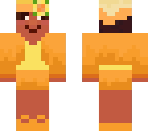 orange blossom easter outfit