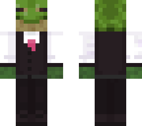 suited frog
