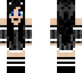 cute cat girl hezcraft