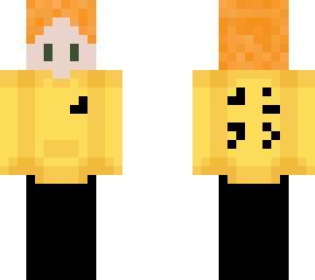 ginger boy wearing yellow hoodie (personal 3.0)