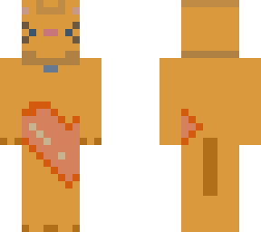 orange meow (heart ver.)