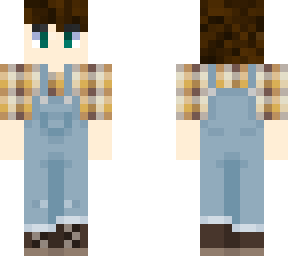5.11 flannel + overalls