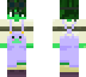 a slime in overalls??