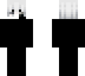 black white