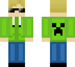 blonde creeper boy