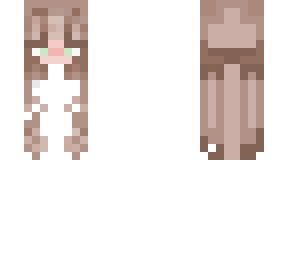 brown hair base girl with face