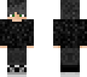 dark clothes kid