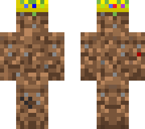 dirt skin with crown