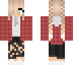 emo lumberjack girl
