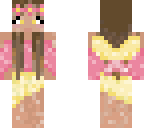 flower girl with wings