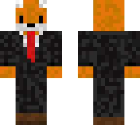 fox in a suit