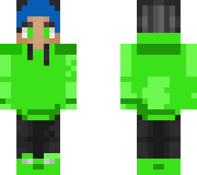 greened but blue