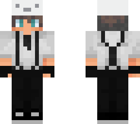 jacks skin with bear hat