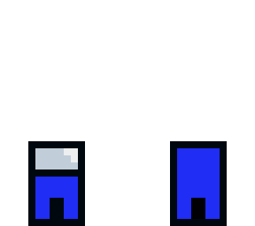 mini blue amogas