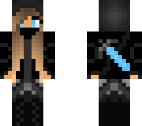 ninja girl blue