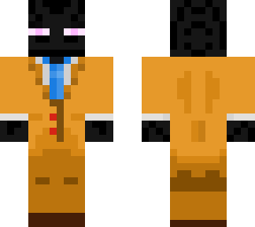 orange suit enderman