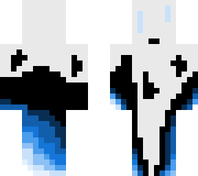 Spilled Blue Fire | Plushie Legend series | Minecraft Skin