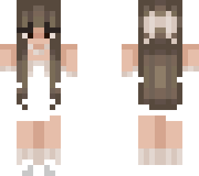 white dress
