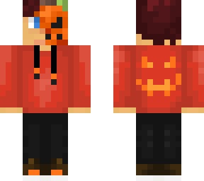 boy pumpkin skin
