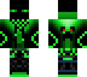 green gamer enderman
