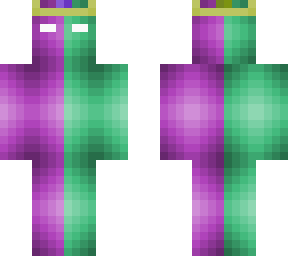 lila tuerkies king mein skin