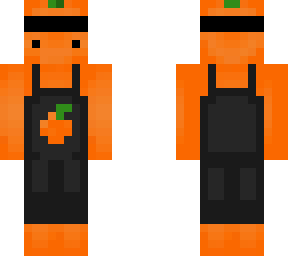 orange apron