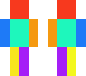 rainbow skin