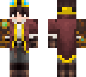 steampunk short hair boy (fixed)