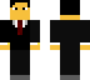 suit skin and creeper in a suit