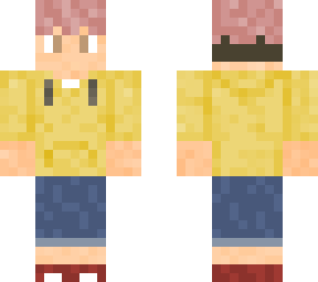 yuji itadori (yellow hoodie) (wide model)