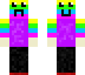 all faces rainbow