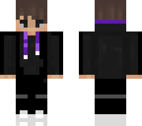 black/purple boy