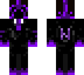 el caballero oscuro de morado